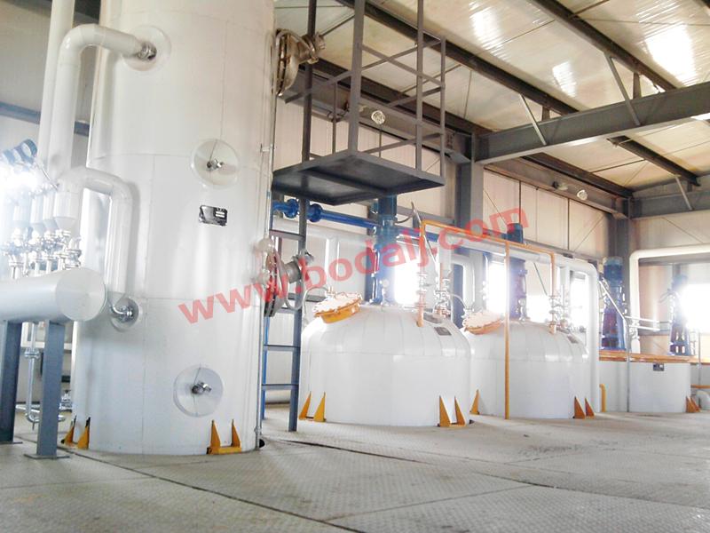 Crude Cotton Seed Oil Refinery Equipment